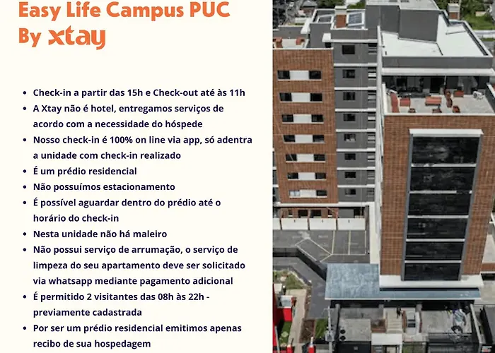 Easy Life Campus Puc By Xtay: Sua Moradia Em Curitiba